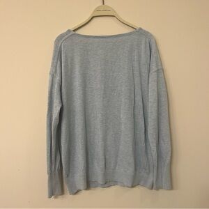 lululemon athletica Light Gray Crew Neck Sweater
